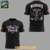 Flint Firebirds Nurses Appreciation 2026 Night Hoodie T Shirt Black