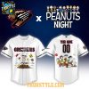 Kannapolis Cannon Ballers Peanuts White Night 2026 MiLB Personalized Jersey Kannapolis Cannon Ballers Peanuts White Night 2026 MiLB Personalized Jersey