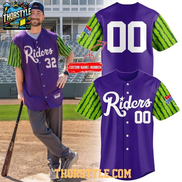 Frisco RoughRiders Melonheads Night 2026 Personalized Baseball Jersey