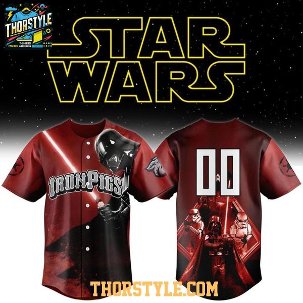 Lehigh Valley IronPigs Star Wars 2026 Dark Side Pesonalized Baseball Jersey