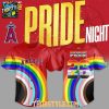 Los Angeles Angels Pride 2026 Night In Red Personalized Baseball Jesrey