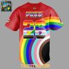 Los Angeles Angels Pride 2026 Night In Red Personalized Baseball Jesrey