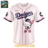 Los Angeles Dodgers Hello Kitty 2026 Classic MLB Game Baby Pink Baseball Jersey 2 H0wIC.jpg