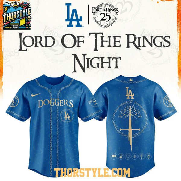 Los Angeles Dodgers x The Lord of The Rings 2026 Baseball Game Jersey