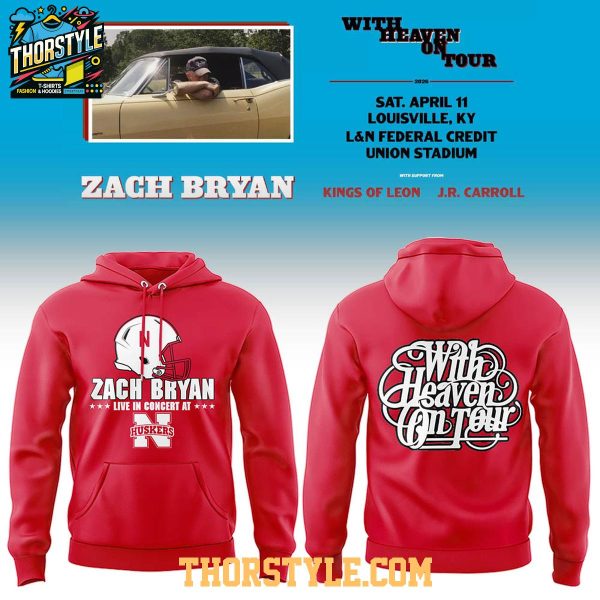 Louisville Cardinals Zach Bryan With Heaven On Tour 2026 Hoodie T-Shirt