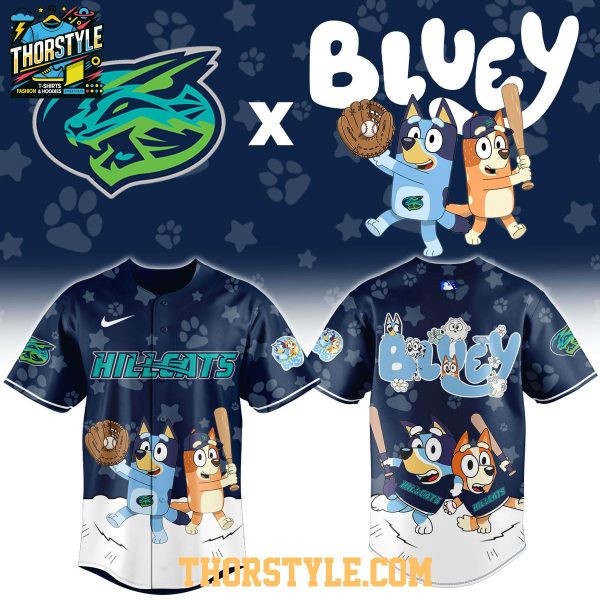 Lynchburg Hillcats Hill City Howlers Bluey Night Game 2026 MiLB Baseball Jersey