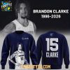 Memphis Grizzlies Brandon Clarke 2026 Forever Star Hoodie T Shirt Navy