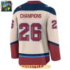 Montreal Victoire 2026 Walter Cup PWHL Champions Personalized Hockey Jersey