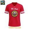 NC State Wolfpack x Guns N' Roses: World Tour 2026 Football Jersey Red