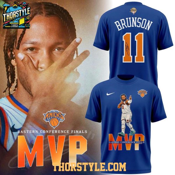 New York Knicks Jalen Brunson MPV Eastern Conference Champions 2026 Hoodie Shirts