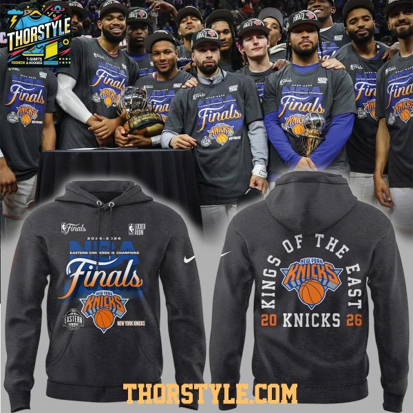 New York Knicks x Eastern Champions 2026 King Of The East Hoodie T-Shirt