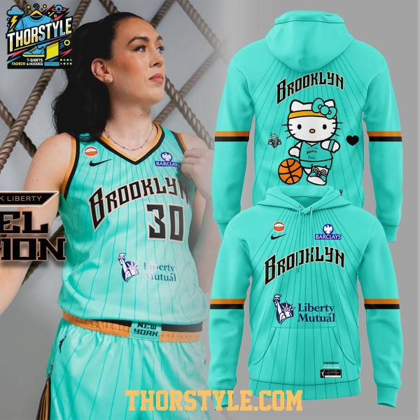 New York Liberty x Hello Kitty Rebel Edition Night 2026 Hoodie T-Shirt