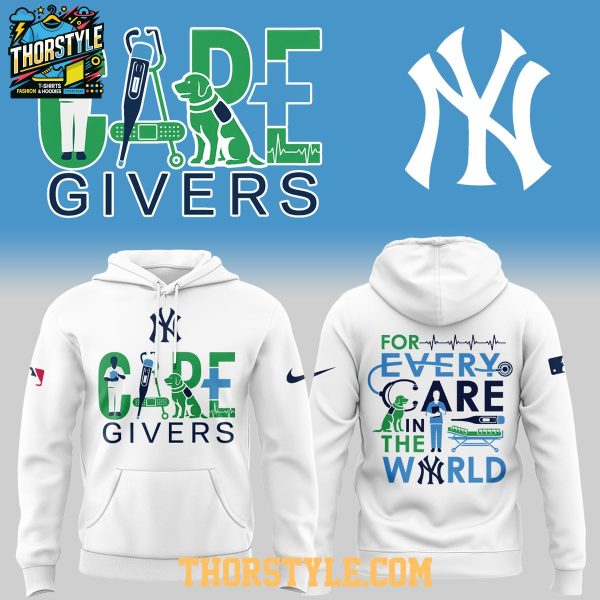 New York Yankees Care Givers 2026 Healthcare Appreciation Hoodie Shirts