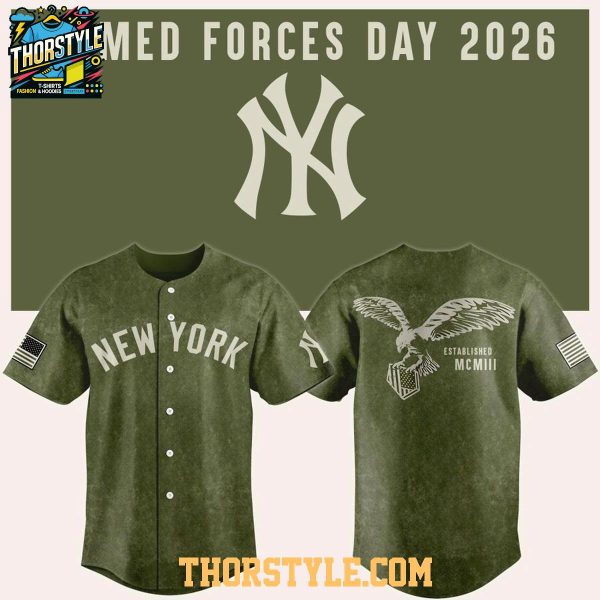 New York Yankees x Armed Forces Day 2026 Baseball Jersey