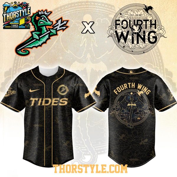 Norfolk Tides Fourth Wing Night 2026 MiLB Game Jersey