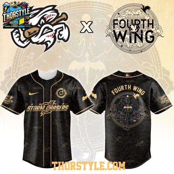 Omaha Storm Chasers Fourth Wing Night 2026 MiLB Game Jersey