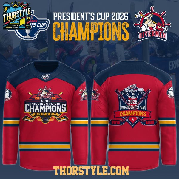 Peoria Rivermen x Champions Southern Professional League 2026 Hockey Jersey