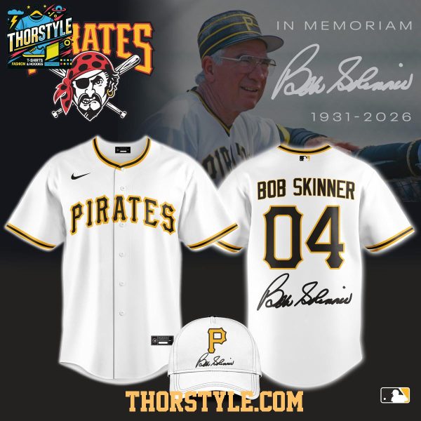 Pittsburgh Pirates Bob Skinner In Memories 2026 Night Baseball Jersey All White