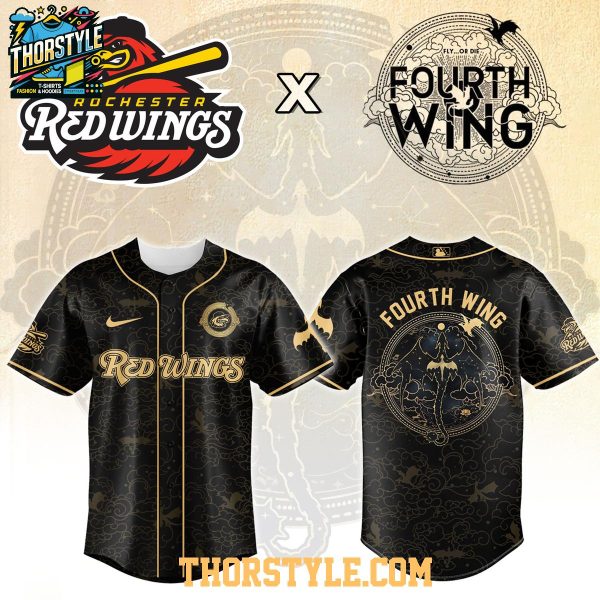 Rochester Redwings Fourth Wing Night 2026 MiLB Game Jersey