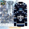 Sagueneens de Chicoutimi Gilles-Courteau Trophy 2026 QMJHL Champions Jersey
