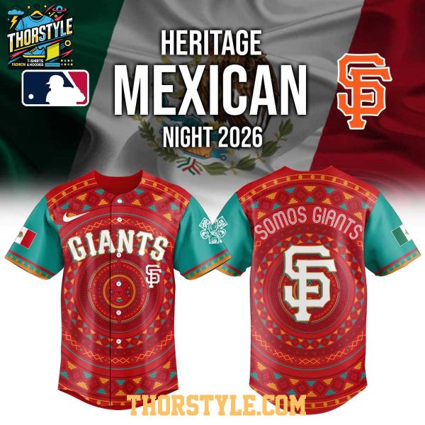 San Francisco Giants x Cinco de Mayo Night 2026 Personalized Baseball Jersey