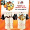 Rocket City Trash Pandas x Pokemon Worlds Night 2026 Go Baseball Jersey