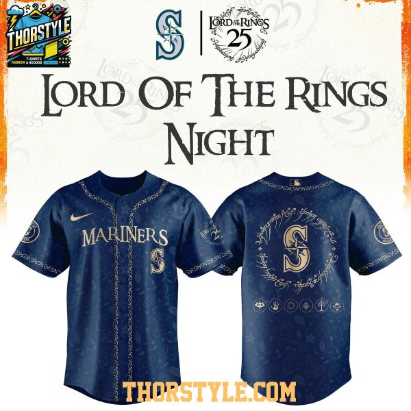 Seattle Mariners The Lord of The Rings Night x MLB Game 2026 Jersey