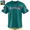 Seattle Mariners x Hello Kitty Night 2026 Forest Green Baseball Jersey