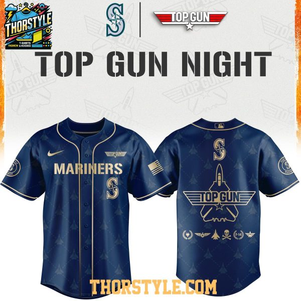 Seattle Mariners x Top Gun 2026 Comeback Night Baseball Jersey