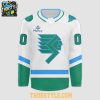 Springfield Thunderbirds Throwback Night 2026 White Personalized Hockey Jersey