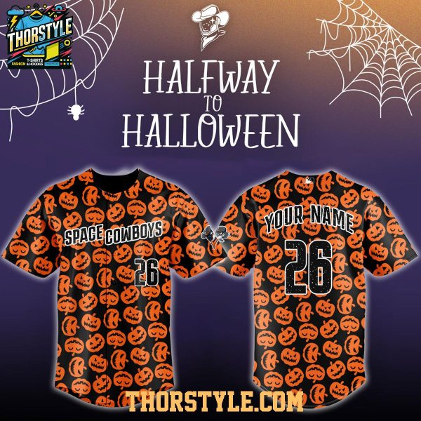 Sugar Land Space Cowboys 2026 Halfway To Halloween Baseball Jersey