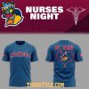 Toledo Mud Hens x Nurse Appreciation 2026 Night Work Of Heart Hoodie T Shirt