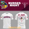 Toledo Mud Hens x Nurse Appreciation 2026 Night Work Of Heart Hoodie T Shirt