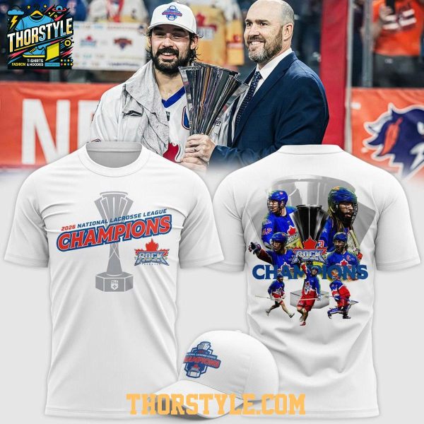 Toronto Rock National Lacrosse League 2026 Hockey Champs Hoodie T-Shirt