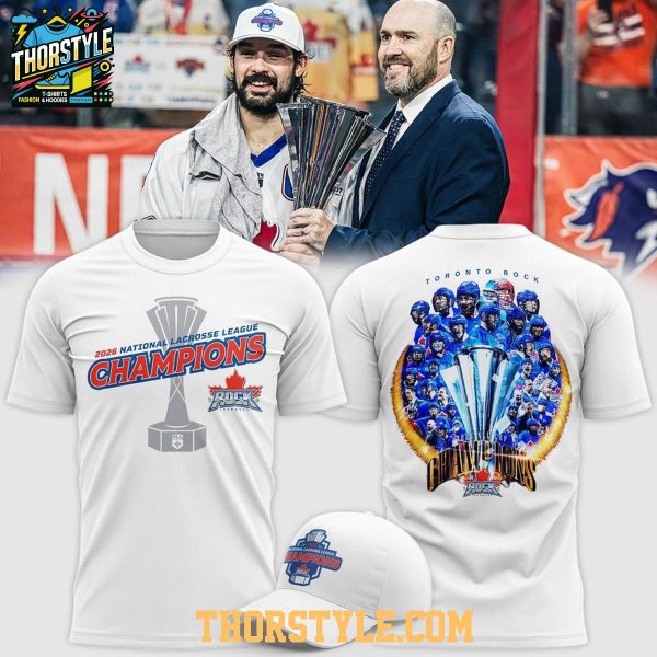 Toronto Rock x National Lacrosse League Championship Winner Hoodie Shirts