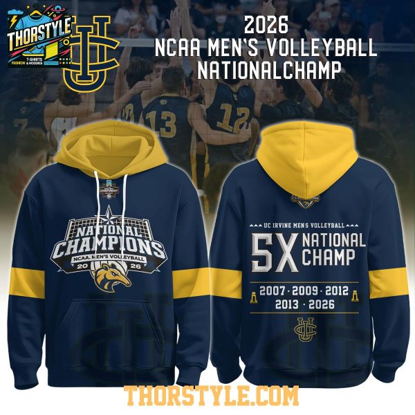 UC Irvine Anteaters NCAA Champions 2026 Celebrating Hoodie T-Shirt