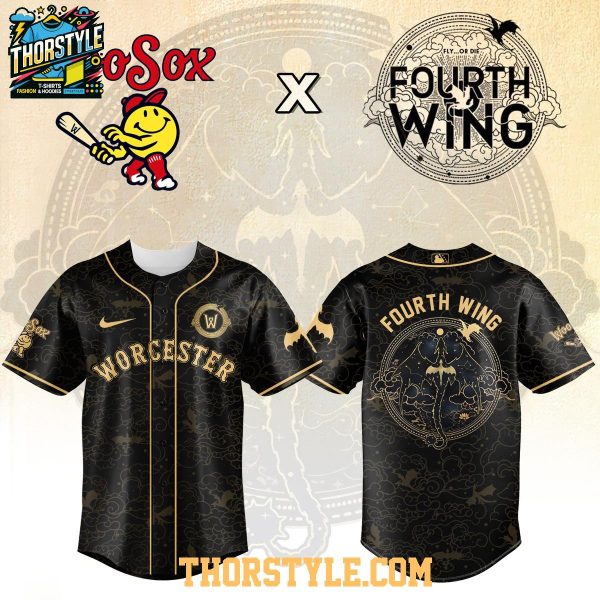 Worcester Red Sox Fourth Wing Night 2026 MiLB Game Jersey
