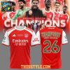Arsenal Champions League Winners Fly Emirates 2026 Hoodie T Shirt