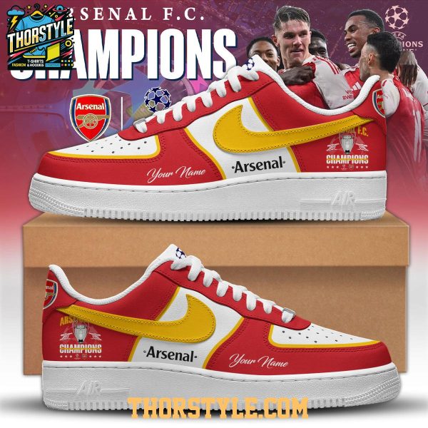 Arsenal UEFA Champions League Winners Air Force 1 Shoes