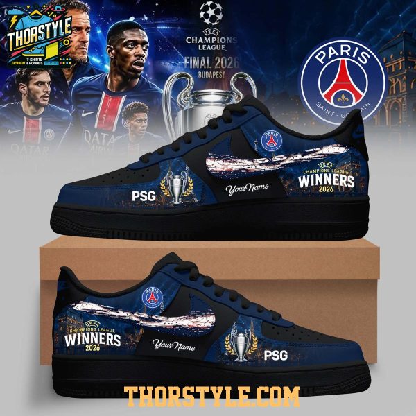 PSG UEFA Champions League Winners 2026 Air Force 1 Shoes