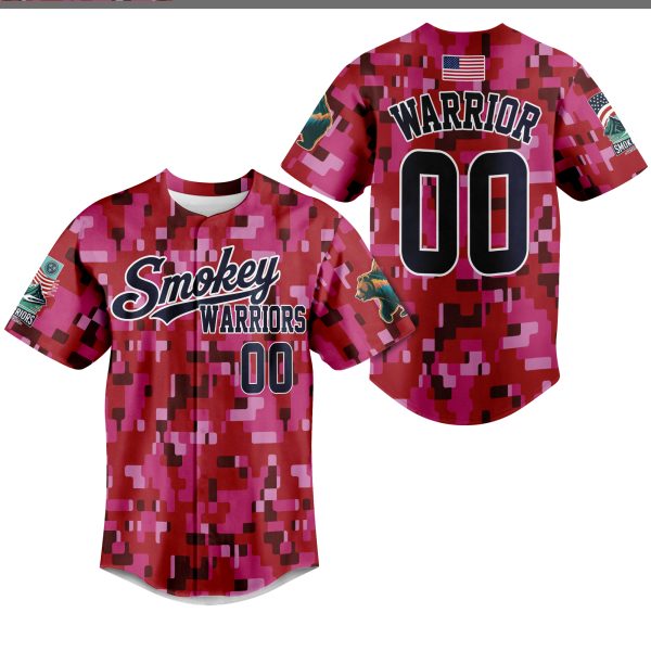 Smokey Warriors Military Custom Jersey