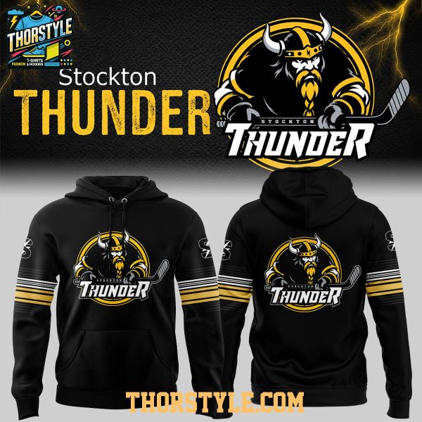 Adirondack Thunder x Stockton Thunder FPHL 2026 New Name Reveal Hoodie T-Shirt