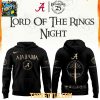 Alabama Crimson Tide The Lord of The Rings Night 2026 Game NCAA Hoodie Shirts
