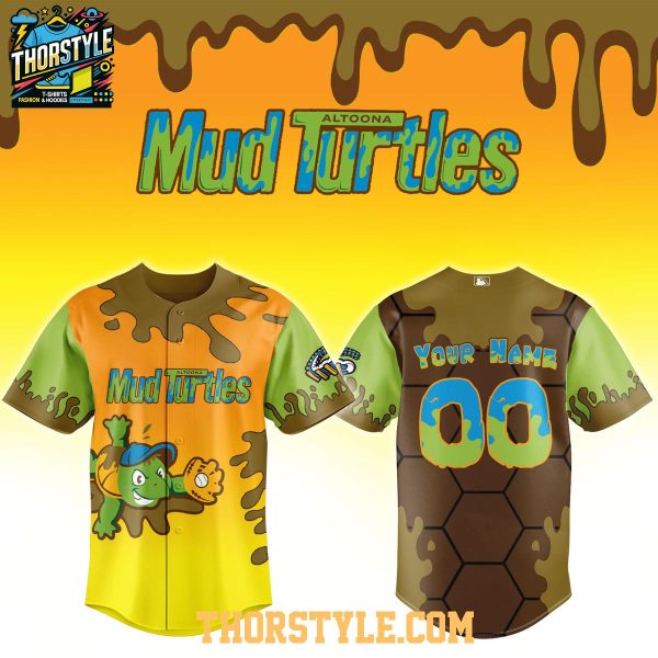 Altoona Curve Mud Turtles Weekend 2026 MiLB Game Personalized Baseball Jersey