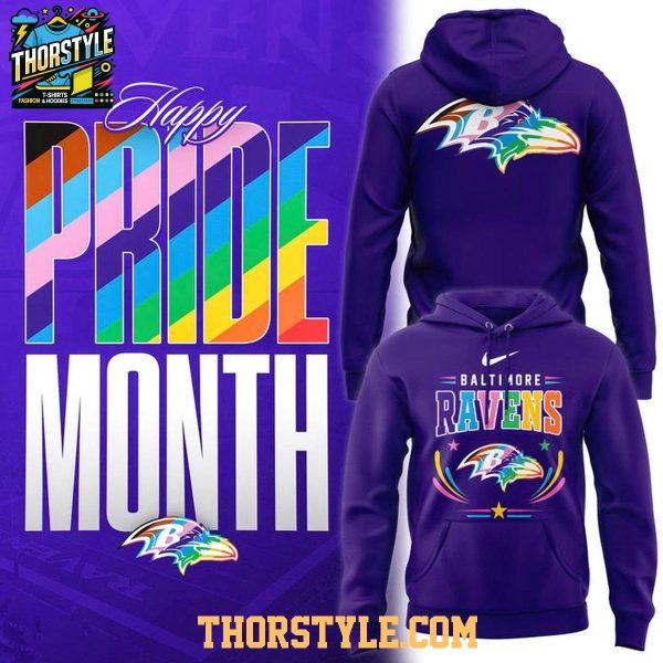 Baltimore Ravens Pride Month 2026 LGBT Love x NFL Game Hoodie T-Shirt