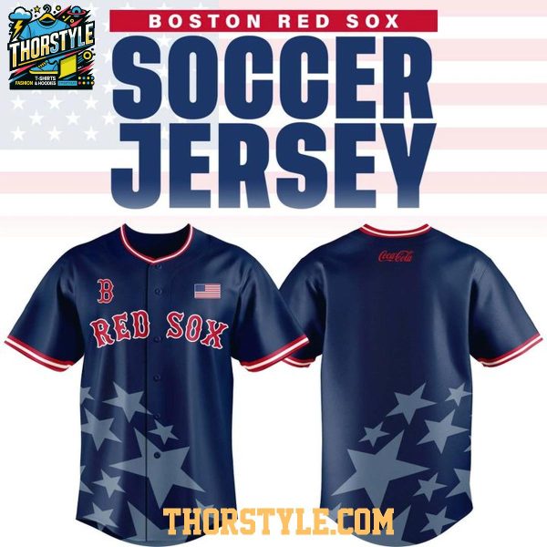 Boston Red Sox USA Soccer 2026 Night Personalized Baseball Jersey