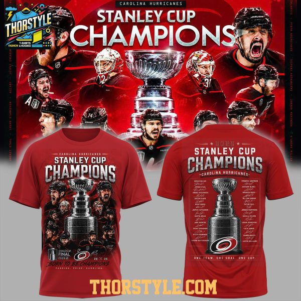 Carolina Hurricanes x Stanley Cup Champions 2026 One Team One Goal One Cup Hoodie
