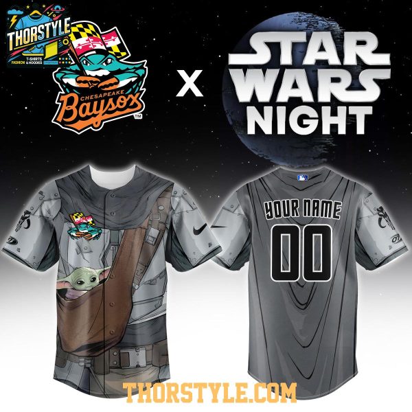 Chesapeake Baysox Star War Night 2026 MiLB Classic Personalized Jersey
