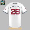 Chicago Cubs 2026 Japanese History Day Personalized Baseball Jersey White