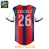Chicago Cubs US Soccer 2026 World Cup Night Personalized Baseball Jersey
